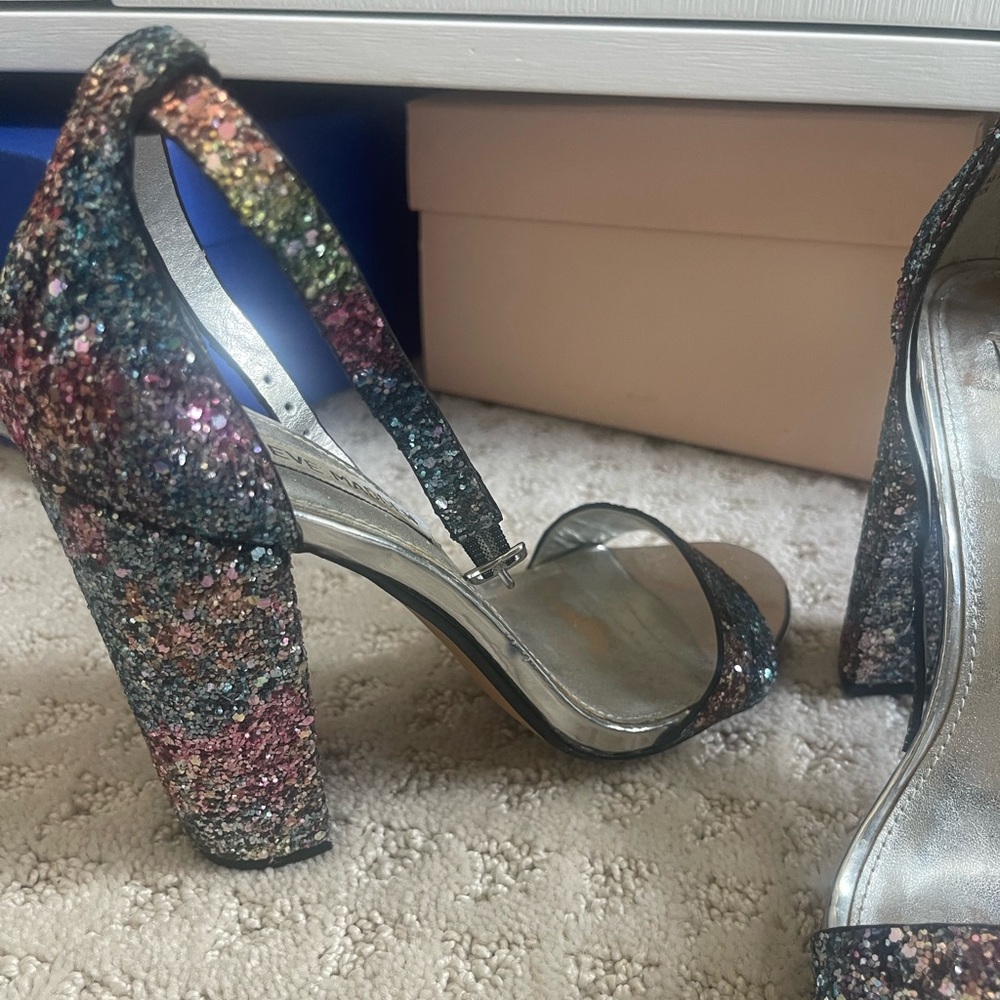 Glittery Steve Madden Shoes